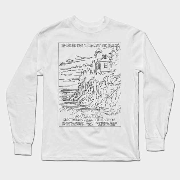 ACADIA Long Sleeve T-Shirt by TheCosmicTradingPost